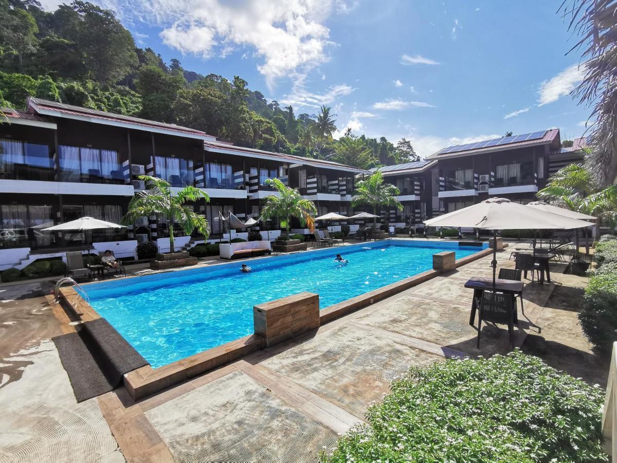 The Barat Tioman Beach Resort Kampong Juara Exteriör bild