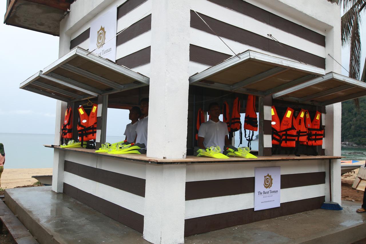The Barat Tioman Beach Resort Kampong Juara Exteriör bild